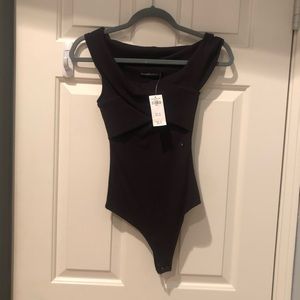 Off the shoulder onesie